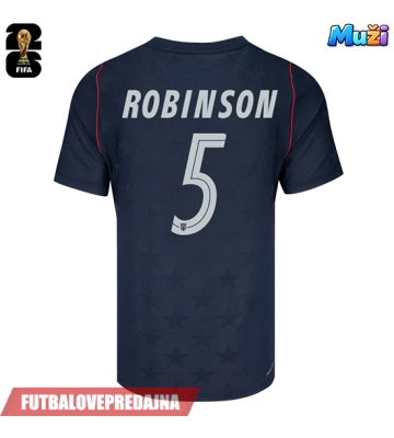 Lacne Muži Futbalové dres Spojené štáty Antonee Robinson #5 MS 2026 Krátky Rukáv - Preč